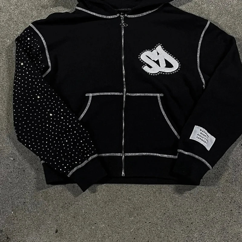 Y2K Diamond Hoodie